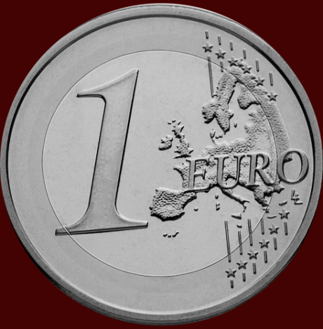 Фасадный декор: Монета "Евро" (Изд.№31)