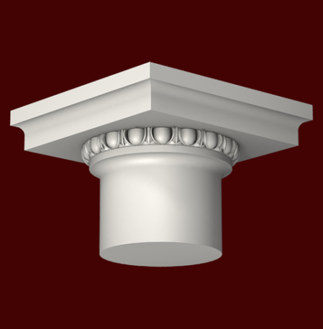 Фасадный декор: Капитель колонны К-702/2 (220 мм) (К)