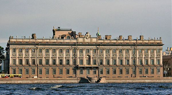 Мраморный дворец архитектора Антонио Ринальди. 1785 г.