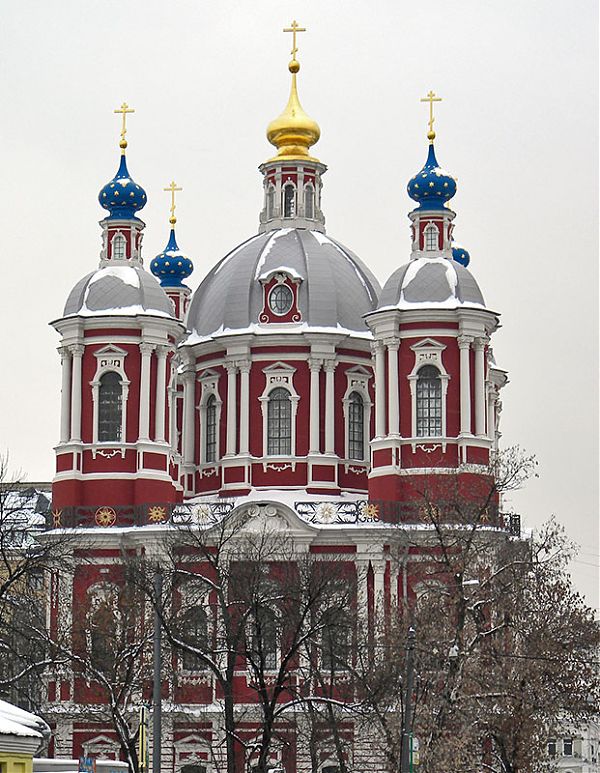 Церковь Святого Климента. Москва. (предположительно, арх. П. Трезини или А. Евлашев). (1762-1769 гг.) 