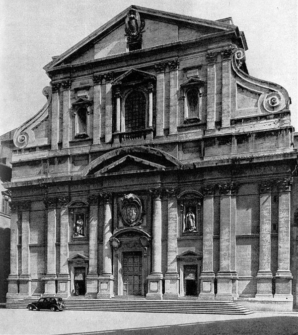 Церковь Джезу (Chiesa del Sacro Nome di Gesù - Кьеза дель Сакро Но́ме ди Джезу́ - Церковь во святое имя Иисуса) — соборная церковь. 1568 — 1584 гг.