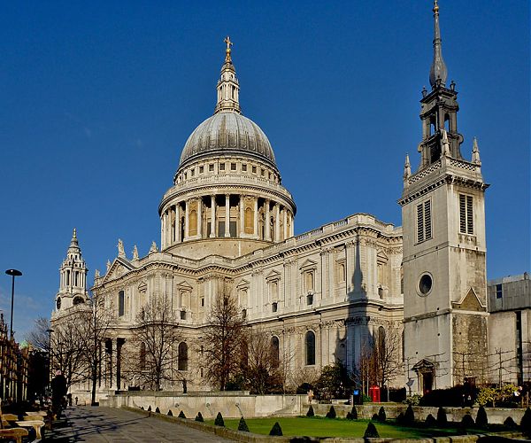 На фото: Кафедральный собор Святого Павла в Лондоне