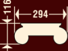 Капитель колонны ФБ-КЛ-8035 (Е)