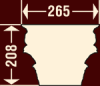 Капитель колонны ФБ-КЛ-8036 (Е)