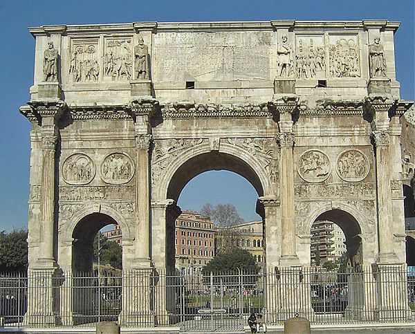 Триумфальная арка Константина.
