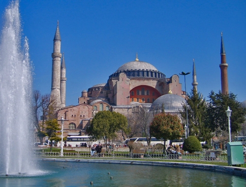 Христианский храм, мечеть, музей - собор Святой Софии с Стамбуле