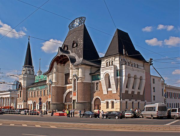 Модерн Шехтеля в архитектуре Ярославского вокзала.
