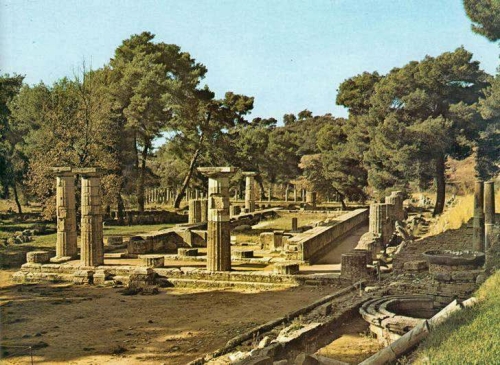 Храм Геры в Олимпии (Герайон). Дорический ордер. Конец 7 &ndash; начало 6 вв. до н.э.