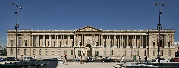 Восточный фасад Лувра.(Louvre). Архитектор Клод Перро (Claude Perrault. 1613-1688 гг). 1667 г.