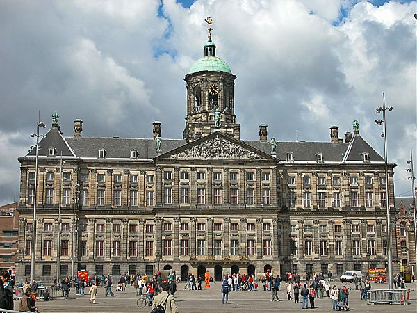 Королевский дворец (Royal Palace).  Якоб ван Кампен (Jacob van Campen) Амстердам. 1655 г.