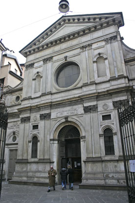 Церковь Санта Мария прессо Сан Сатино в Милане