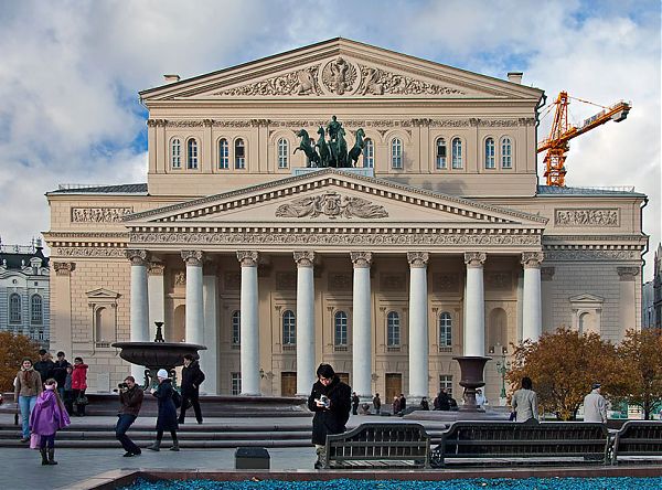 Здание Большого театра. Арх. О. Бове. 1821-1824 гг.