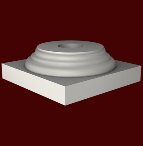 Фасадный декор: База колонны К-701/8 (200 мм) (К)