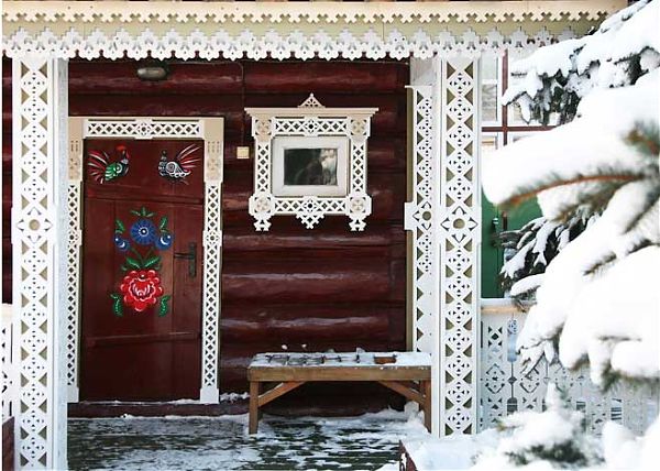 Дверь бани