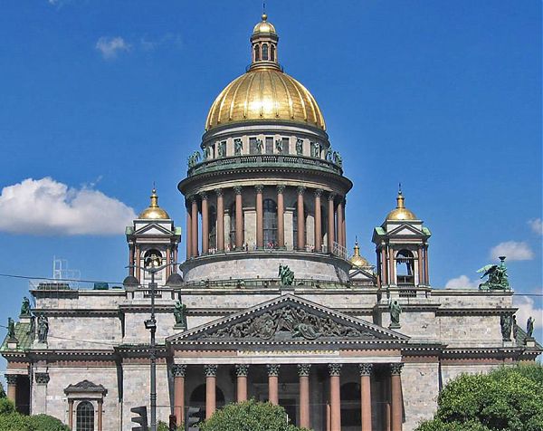 Исаакиевский собор. Архитектор О. Монферран (1819-1858 гг.)