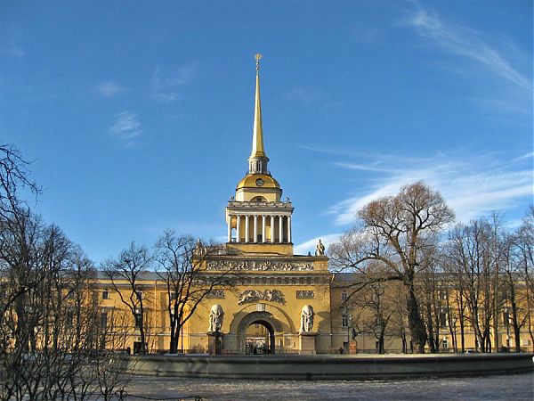 Адмиралтейство. Архитектор А.Д. Захаров (1761-1811 гг.)