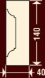 Декоративный элемент ДЕ-722 (К)