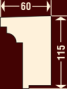 Молдинг М-713 (К)