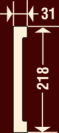Молдинг М-829 (Е)