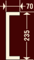 Молдинг М-853 (Е)