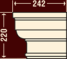Капитель полуколонны ПК-705/1