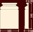 База пилястры П-705/8 (К)