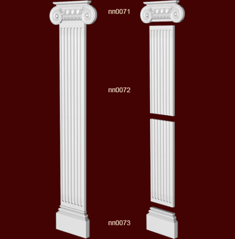 Фасадный декор: Пилястра в сборе ФБ-спп0060