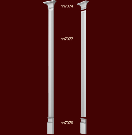 Фасадный декор: Пилястра в сборе ФБ-спп7080