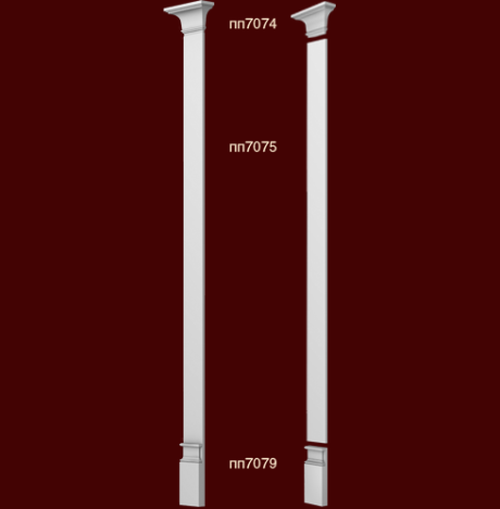 Фасадный декор: Пилястра в сборе ФБ-спп7090