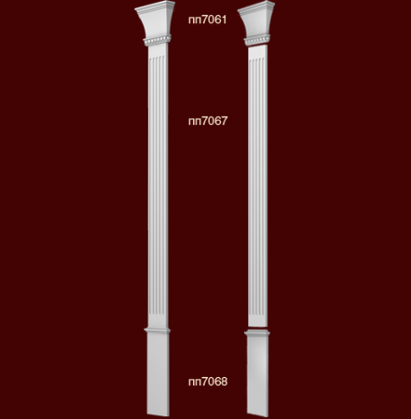 Фасадный декор: Пилястра в сборе ФБ-спп7100