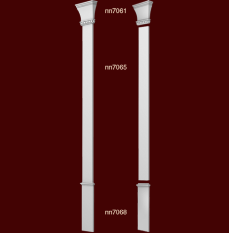 Фасадный декор: Пилястра в сборе ФБ-спп7110