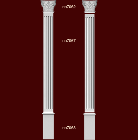 Фасадный декор: Пилястра в сборе ФБ-спп7120