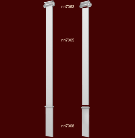 Фасадный декор: Пилястра в сборе ФБ-спп7150