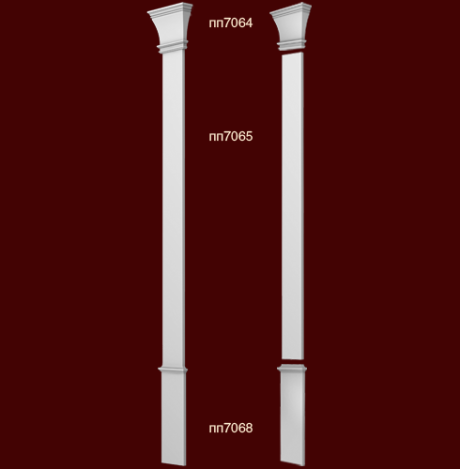 Фасадный декор: Пилястра в сборе ФБ-спп7170
