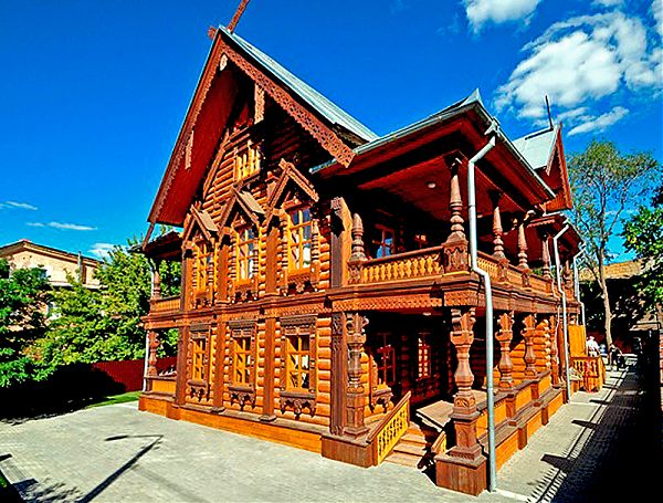 Дом купца Тетюшинова в Астрахани (19 в.).