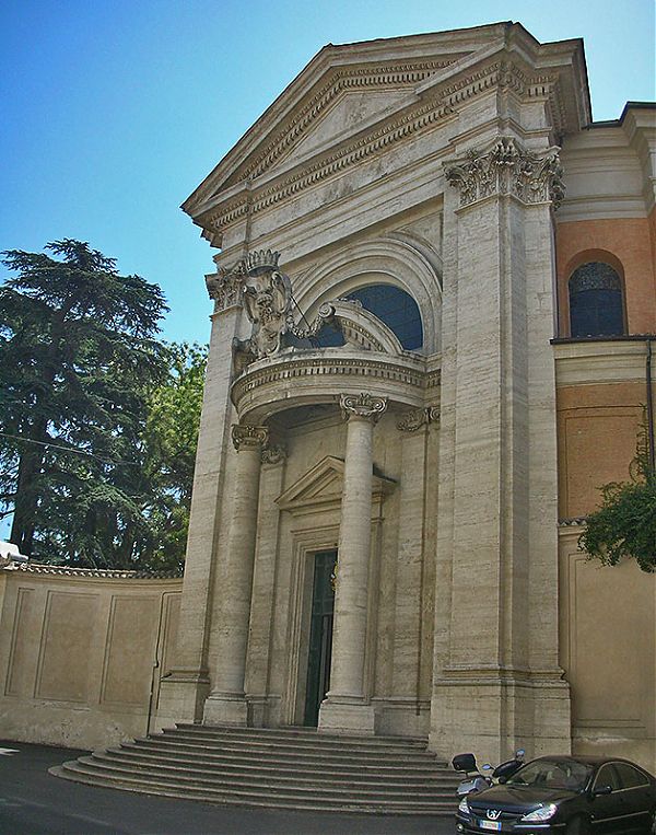 Церковь Сант Андреа ин Квиринале (Church of Saint Andrew's at the Quirinal), Рим. Лоренцо Бернини 1653 г.