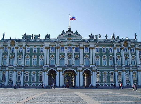 Зимний дворец. Архитектор Растрелли.