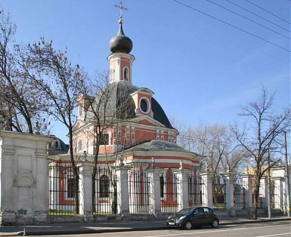 Церковь Екатерины на Всполье.1766-775 гг. Ордынка. Москва. Архитектор К. Бланк. 1766-1775 гг.