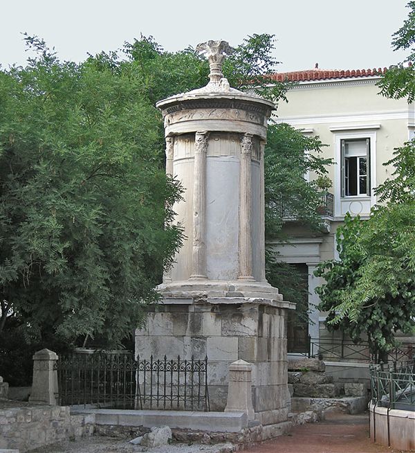 Памятник Лисикраты в Афинах. 335-334 гг. до н. э.