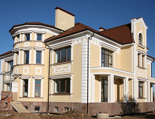 Фото фасада после декорирования