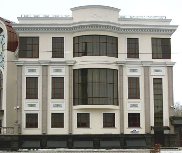 Фрагмент фасада "ДВОРЦА БРАКОСОЧЕНИЯ"