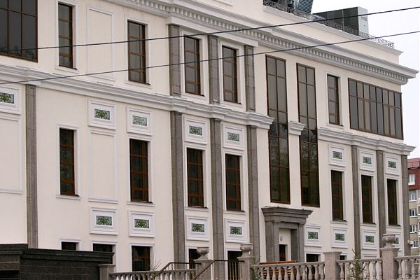 Фрагмент бокового фасада "ДВОРЦА БРАКОСОЧЕНИЯ"