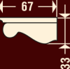 Декоративный элемент ФБ-ДЕ-8015 (Е)