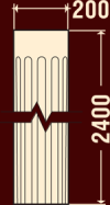 Ствол колонны ФБ-К-701/6 (200 мм) (К)