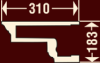Молдинг ФБ-М-843 (Е)