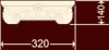 Капитель полуколонны ФБ-ПК-702/4 (К)