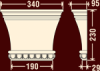 Капитель пилястры ФБ-П-706/1 (К)