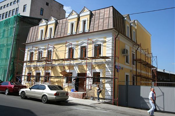 Этап декорирования здания