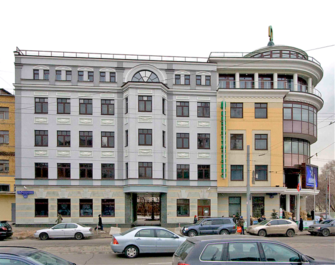 Фасад банка 
