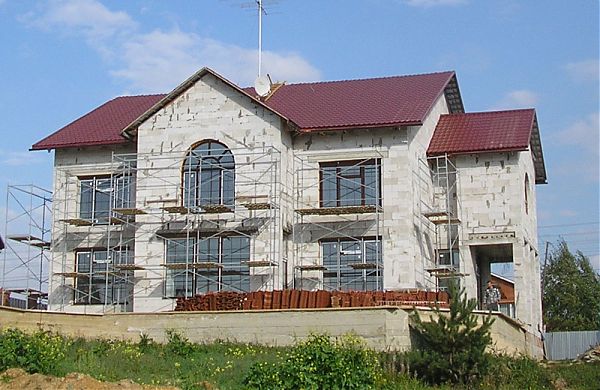 Фасад (1) жилого дома в Сколково